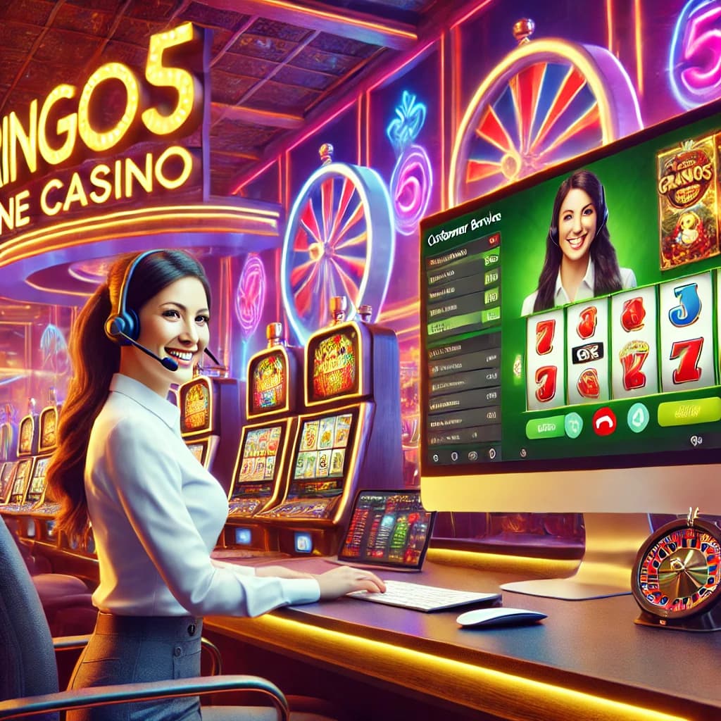 Atención al Cliente en 5gringos Online Casino