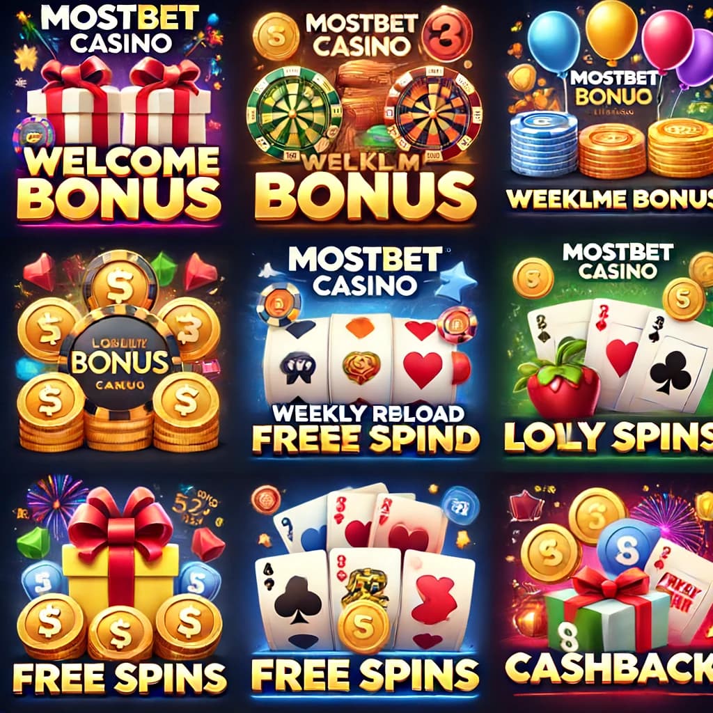 Bonos y programas de lealtad del casino Mostbet