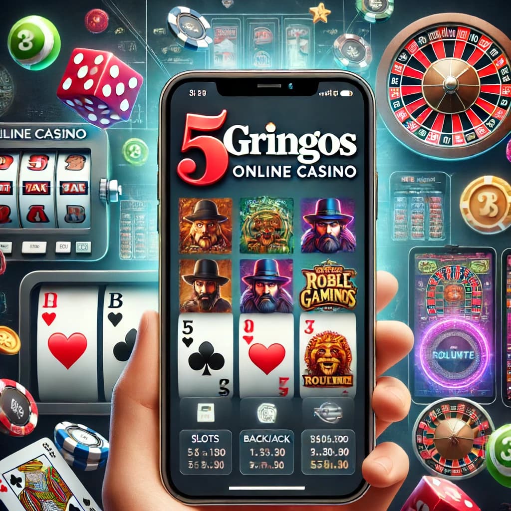 Juegos Móviles en 5gringos Online Casino